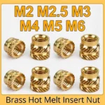 Brass Heat-Set Threaded Inserts for 3D Printing