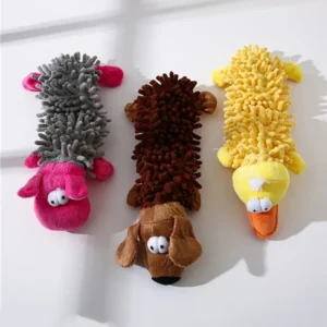 Soft Squeaky Plush Chew Toy for Small Dogs