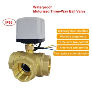 Bravenna Smart Brass Ball Valve - 3-Way Control