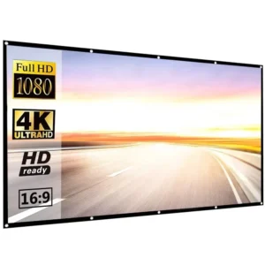 Immersive Home Theater: Portable Projector Screen
