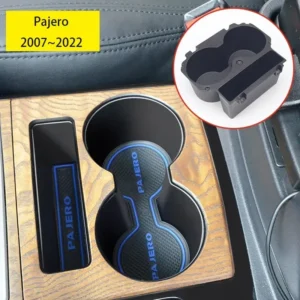Deep Center Console Organizer and Cup Holder Tray