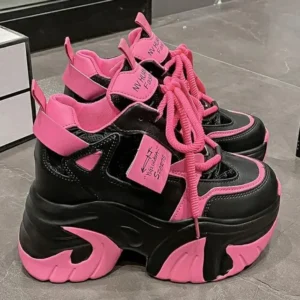Women's High-Platform Chunky Sneakers