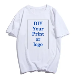 Customizable 100% Cotton Unisex T-Shirt