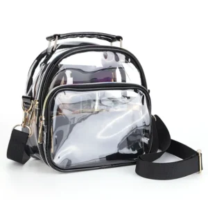 See-Through Chic: Bravenna's Clear Crossbody Bag