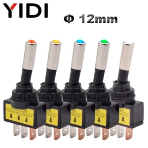 Illuminate Your Ride: LED Toggle Switches (5/10 Pack)