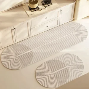 Non-Slip Absorbent Diatomite Kitchen Floor Mat