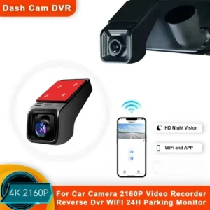 4K Dash Cam: WiFi, 24H Parking Monitor - Bravenna Drive!