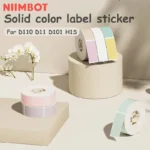 Clear Waterproof Thermal Label Tape for Organizing