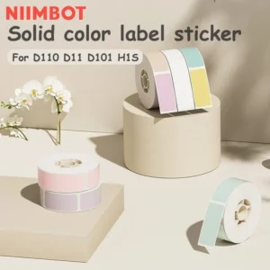 Clear Waterproof Thermal Label Tape for Organizing