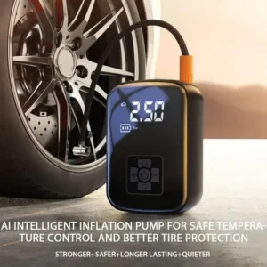 Bravenna Air: Cordless Tire Inflator - Power in Your Palm