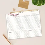 Spiral Habit Tracker & Goal Planning Calendar