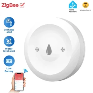 Smart Zigbee Water Leak Detector with Remote Alerts