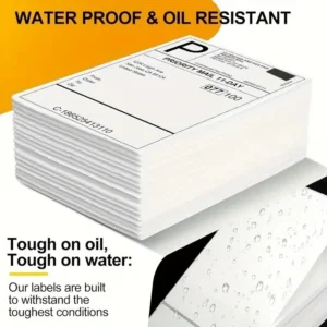 Premium 4x6 Shipping Labels - 500 Stacked Sheets