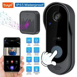 Wireless Video Doorbell with HD Camera & Night Vision