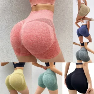 Bravenna Sculpt: High Waist Yoga & Gym Shorts