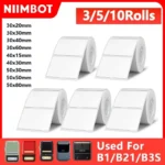 Niimbot B1 Label Paper: Pro Waterproof Stickers