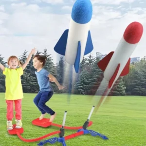 Air-Powered Foot Pump Rocket Launcher for Kids