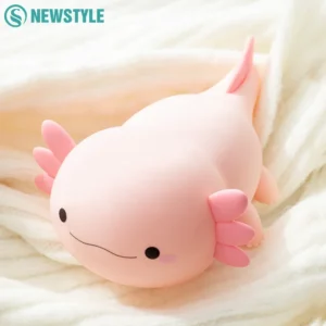 Rechargeable Silicone Axolotl Touch Night Light