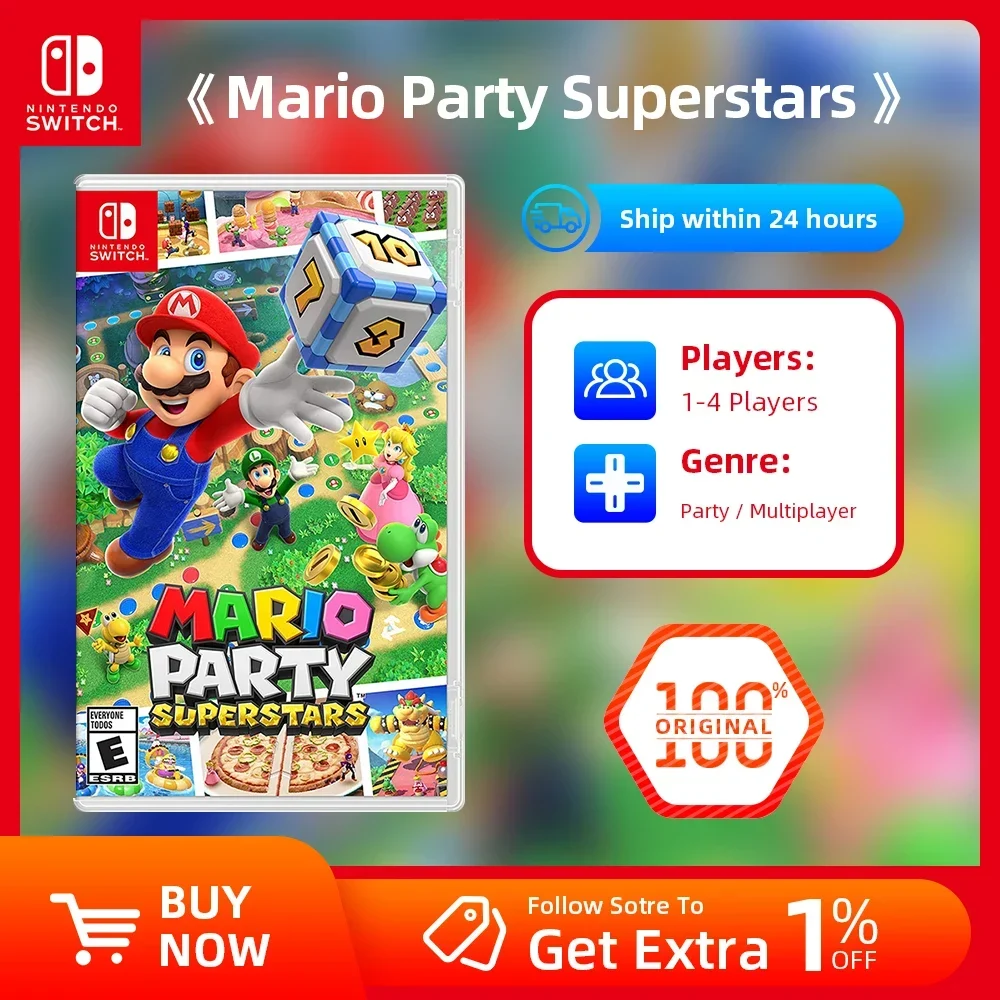 Multiplayer Family Party Game Card for Handheld Consoles