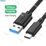 Bravenna 60W USB-C Cable: Supercharge & Sync (10Gbps)