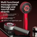 Red Light Scalp Massager & Oil Applicator Comb