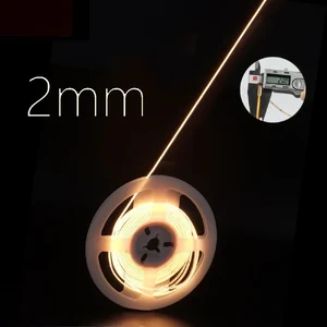 Illuminate Brilliance: 2mm Ultra-Thin COB LED Strip