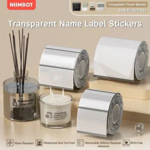 Clear Thermal Sticker Labels