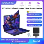 Byone 11+11 Inch Dual Screen Laptop Intel Core I3 Gaming