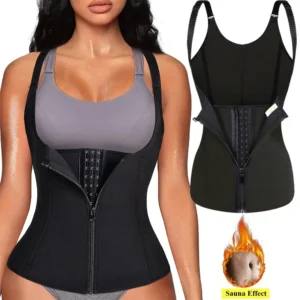 Bravenna Waist Trainer Tank: Sculpt Your Curves, Instantly!