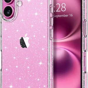 Clear Glitter Protective Phone Case