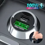 High-Speed USB-C Fast Car Charger Adapter