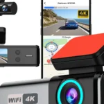 4K Dash Cam: Front & Rear. Ultra HD. WiFi. Night Vision.