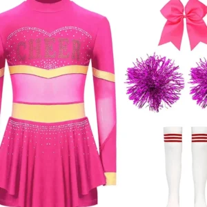 Cheer Squad Goals: Girls' Cheerleading Costume Set