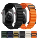 Durable Alpine Loop Nylon Smartwatch Strap