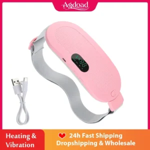 Electric Heated Abdominal Massage Belt
