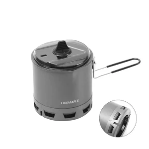 Ultralight Camping Pot with Heat Exchanger