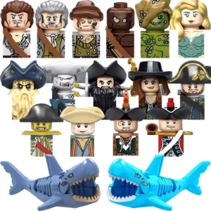 Classical Movie Pirates Of The Caribbean Ghost Shark Jack