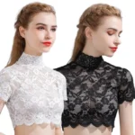 Lace Mock Neck Magic: Instant Style Upgrade
