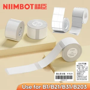 Niimbot B1 Labels: Unbreakable Stickers for B21 & B31