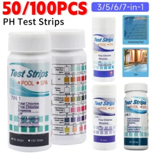 6-in-1 Pool and Spa Water Test Strip Kit