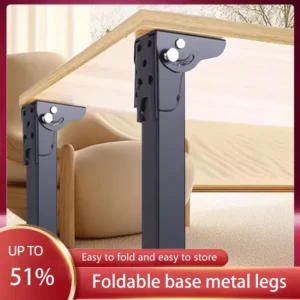 Bravenna Fold-Flat Legs: Instant Desk, Anywhere!
