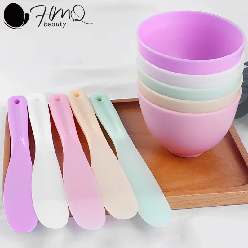 Silicone Face Mask Mixing Bowl and Brush Set
