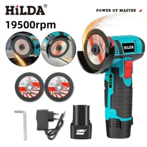 Compact Cordless Angle Grinder for Precise Cutting