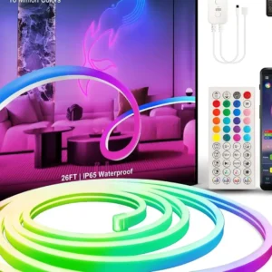 Flexible Smart Neon LED Rope Light for Home Decor