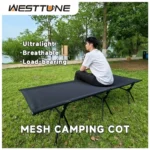 Westtune Mesh Camping Bed Ultralight Durable Travel Tent Cot