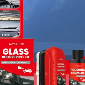 Car Windshield Oil Film Remover Kit