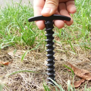 Windproof Screw-In Camping Tent Stakes