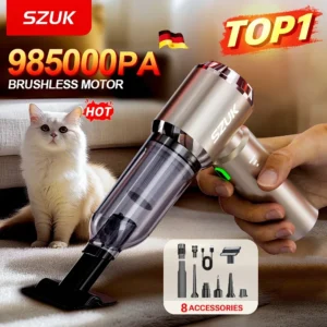 Unleash Spotless: Ultra-Power Cordless Car Vacuum