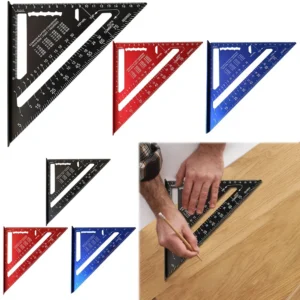 7-Inch Aluminum Triangle Woodworking Square