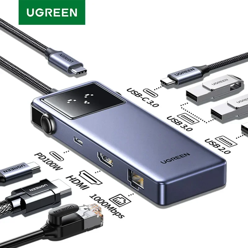 7-in-1 USB-C Hub with 4K HDMI and Ethernet